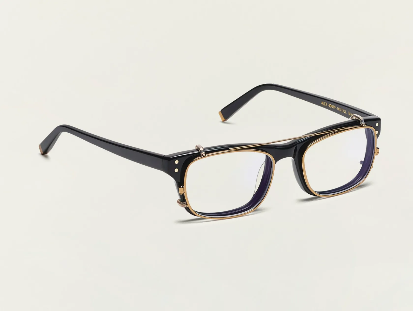Moscot ALEX CLIP WITH BLUE LIGHT FILTER