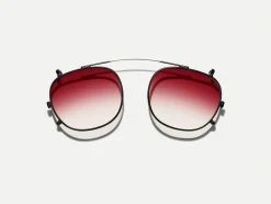 Moscot CLIPTOSH MATTE BLACK WITH CUSTOM MADE TINTS™