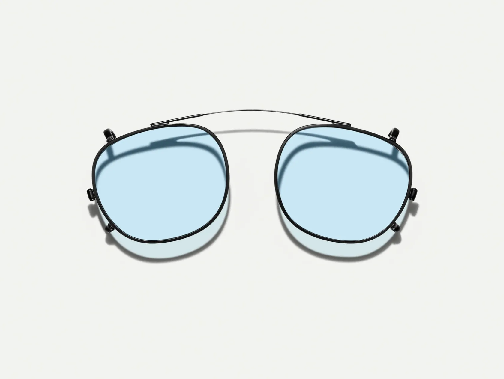 Moscot CLIPTOSH MATTE BLACK WITH CUSTOM MADE TINTS™