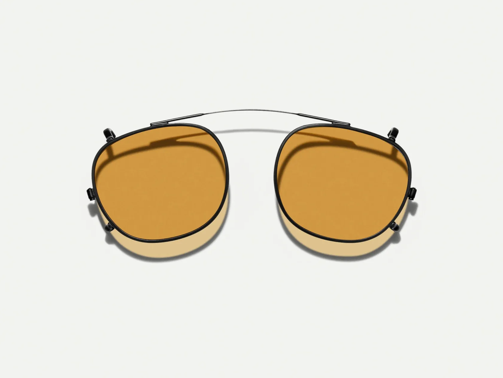 Moscot CLIPTOSH MATTE BLACK WITH CUSTOM MADE TINTS™