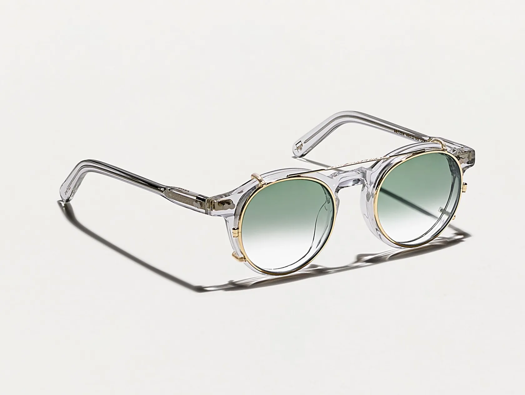 Moscot CLIPZEN GOLD WITH CUSTOM MADE TINTS™
