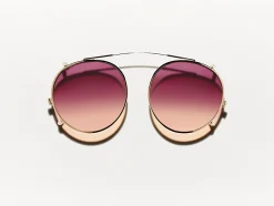 Moscot CLIPZEN GOLD WITH CUSTOM MADE TINTS™