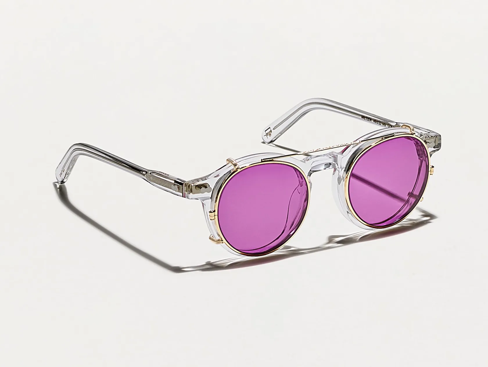 Moscot CLIPZEN GOLD WITH CUSTOM MADE TINTS™