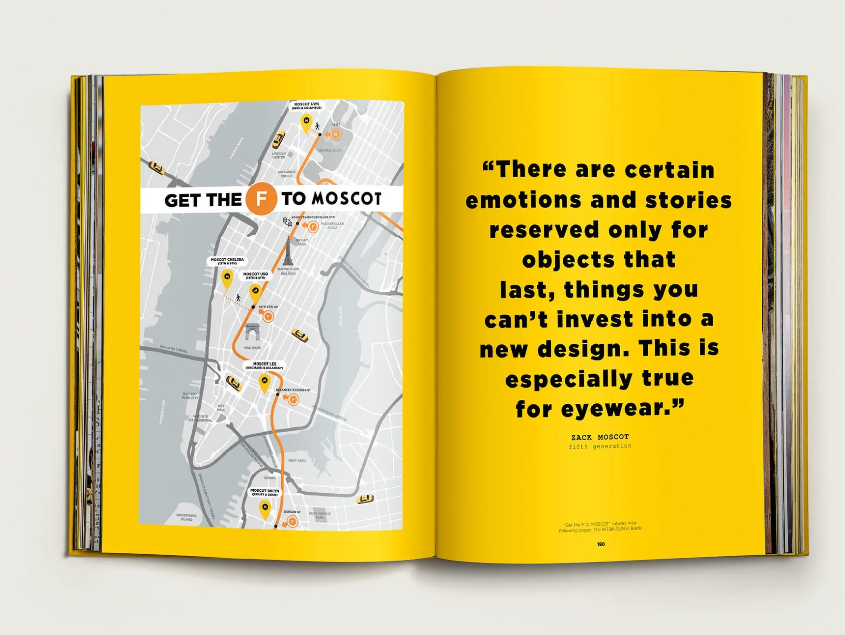 Moscot COFFEE TABLE BOOK