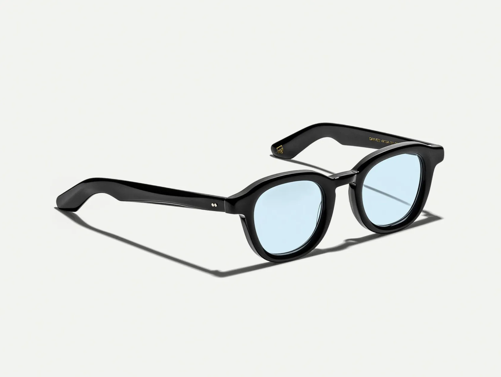 Moscot DAHVEN BLACK WITH CUSTOM MADE TINTS™