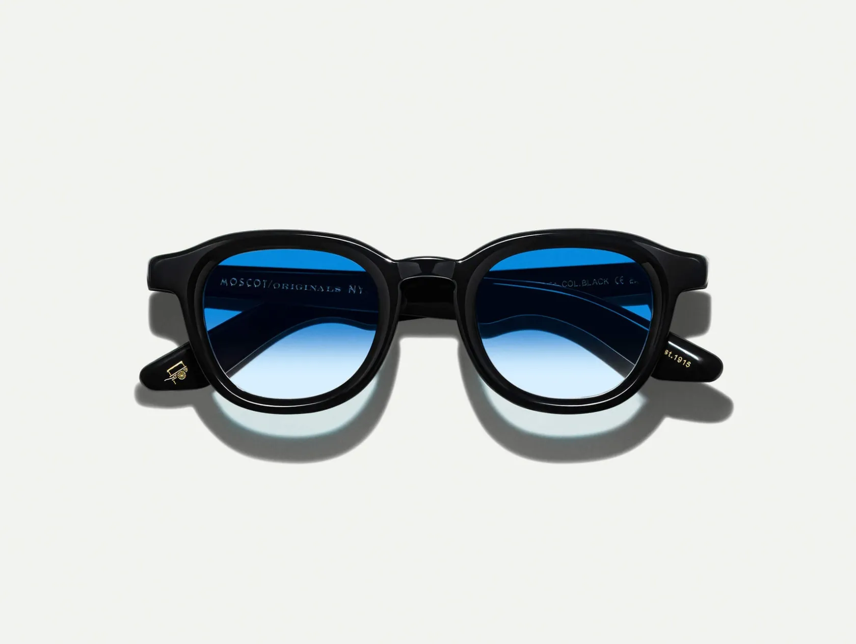 Moscot DAHVEN BLACK WITH CUSTOM MADE TINTS™