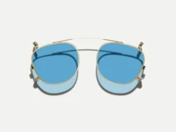 Moscot DAHVEN CLIP GOLD WITH CUSTOM MADE TINTS™