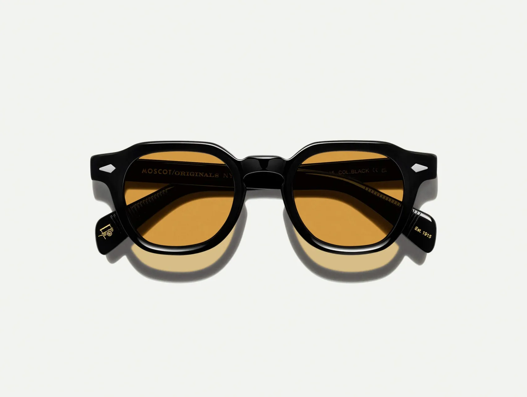 Moscot DOLT BLACK WITH CUSTOM MADE TINTS™