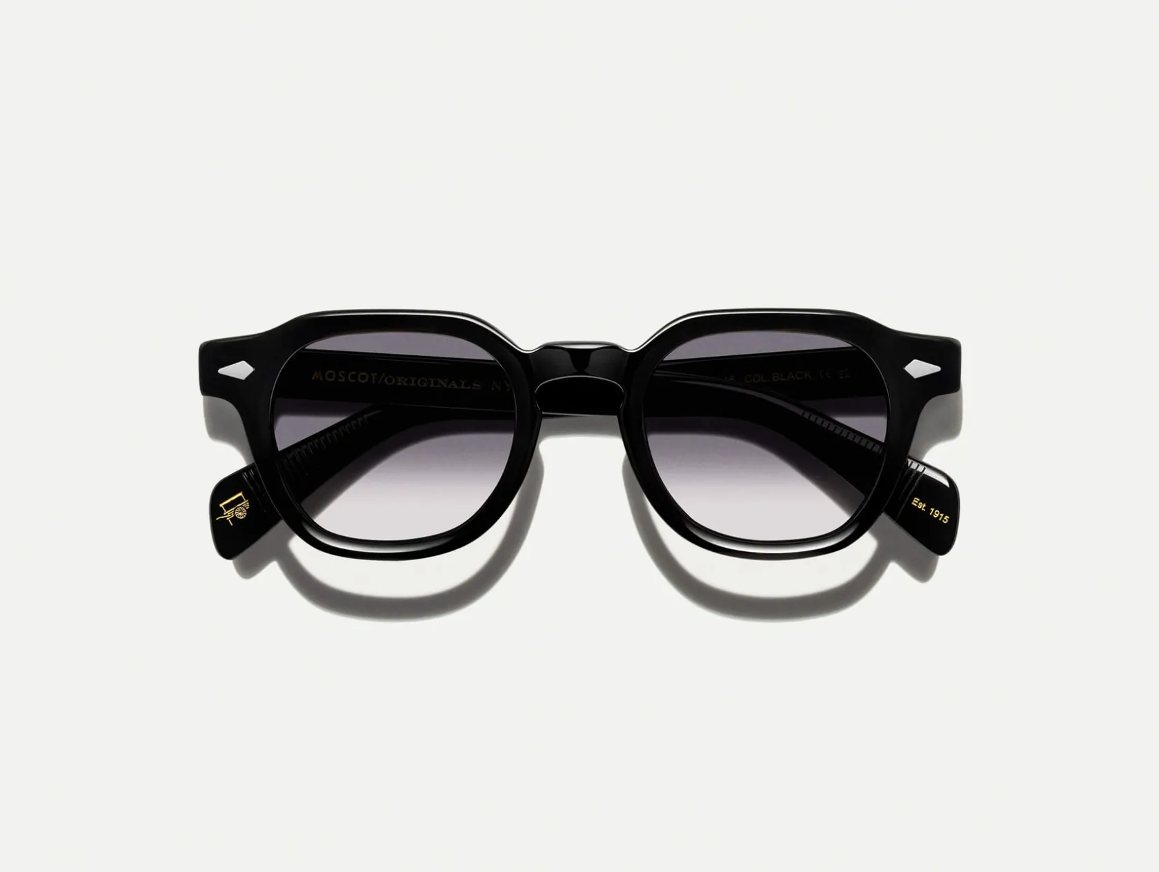Moscot DOLT BLACK WITH CUSTOM MADE TINTS™
