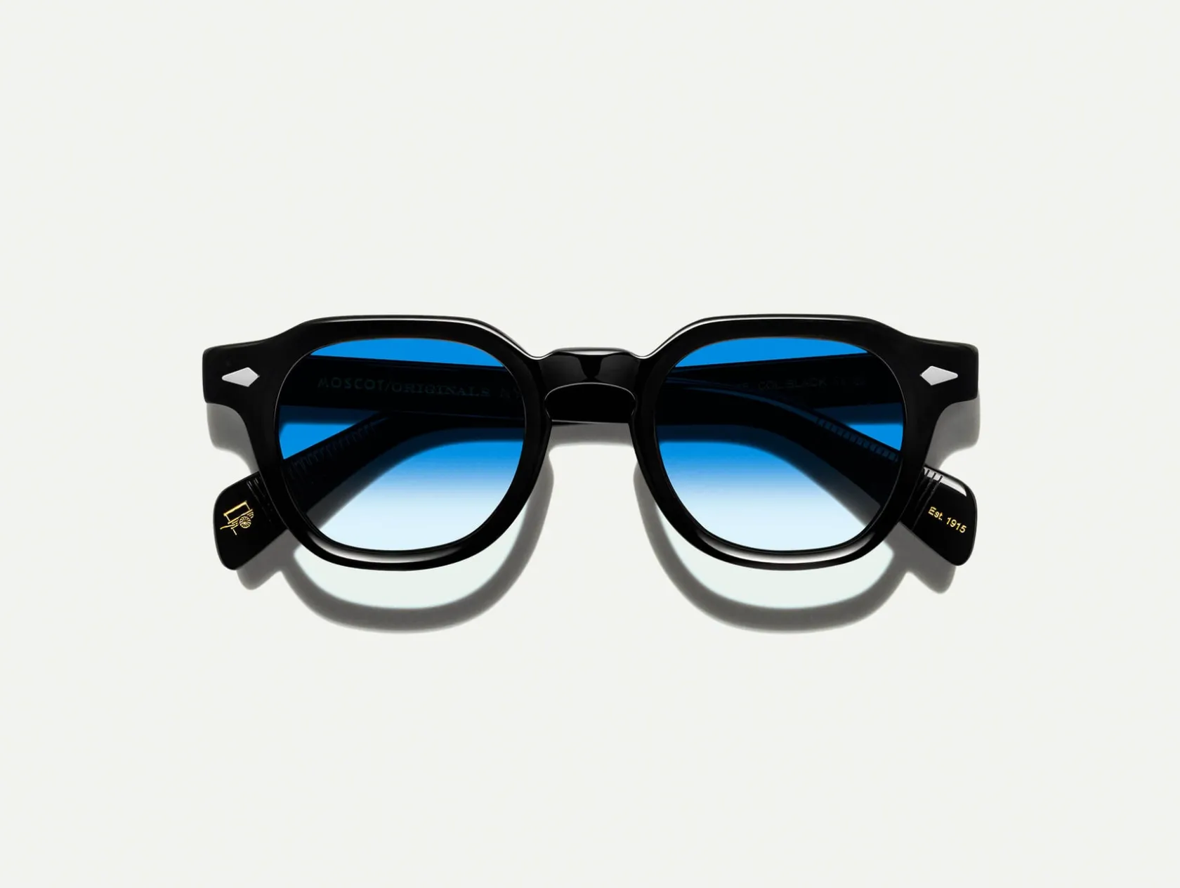 Moscot DOLT BLACK WITH CUSTOM MADE TINTS™