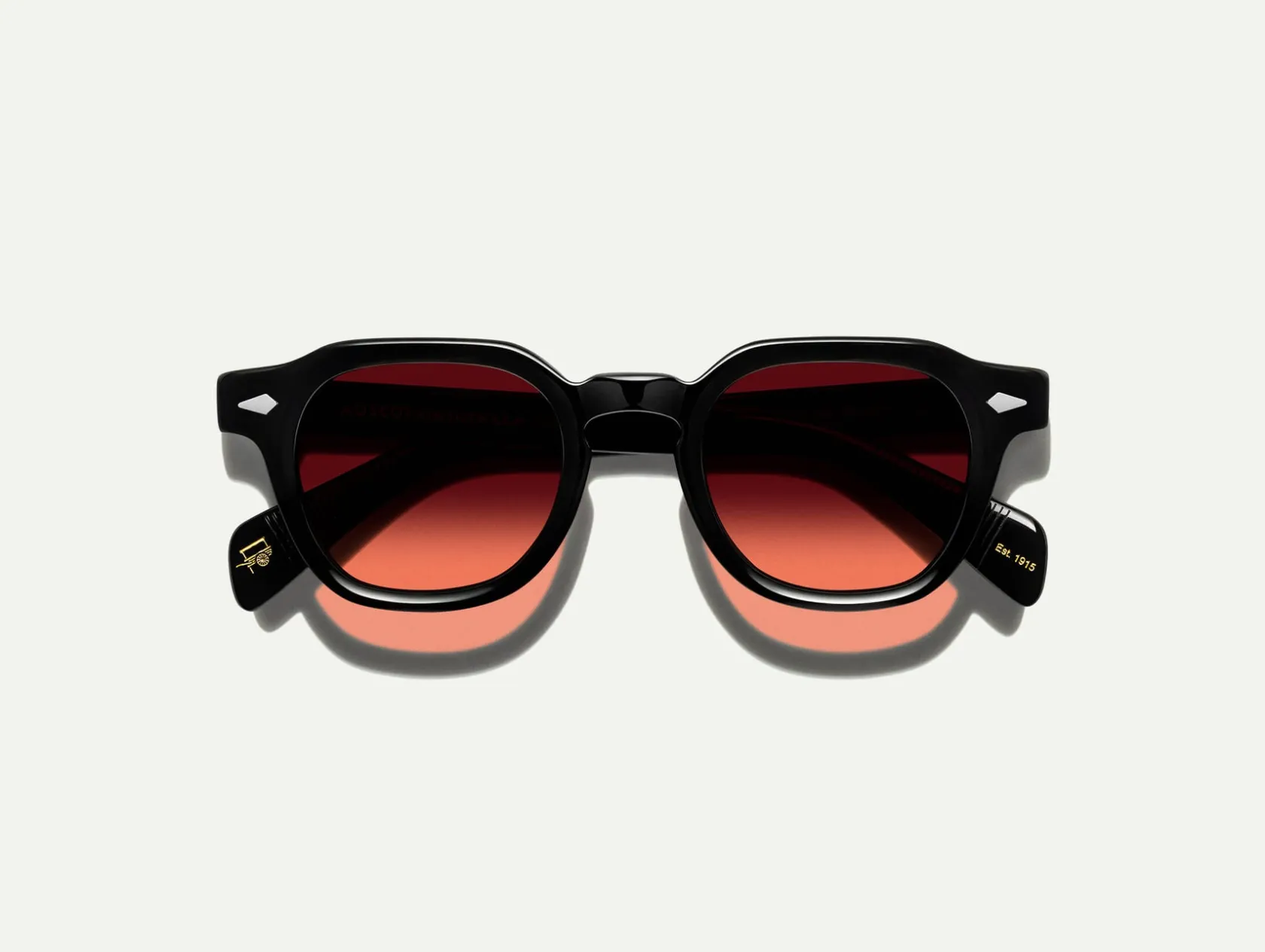 Moscot DOLT BLACK WITH CUSTOM MADE TINTS™