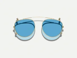 Moscot MAYDELA CLIP GOLD WITH CUSTOM MADE TINTS™