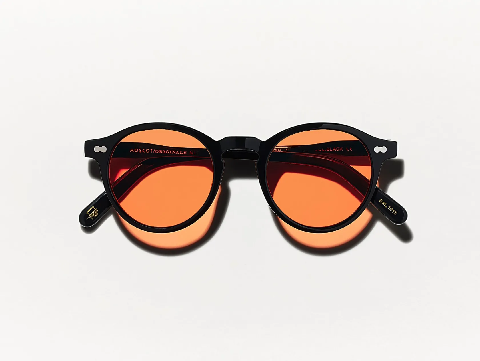 Moscot MILTZEN BLACK WITH CUSTOM MADE TINTS™