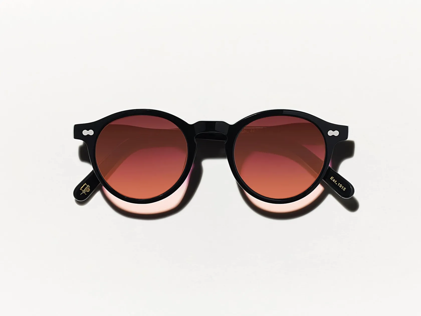 Moscot MILTZEN BLACK WITH CUSTOM MADE TINTS™
