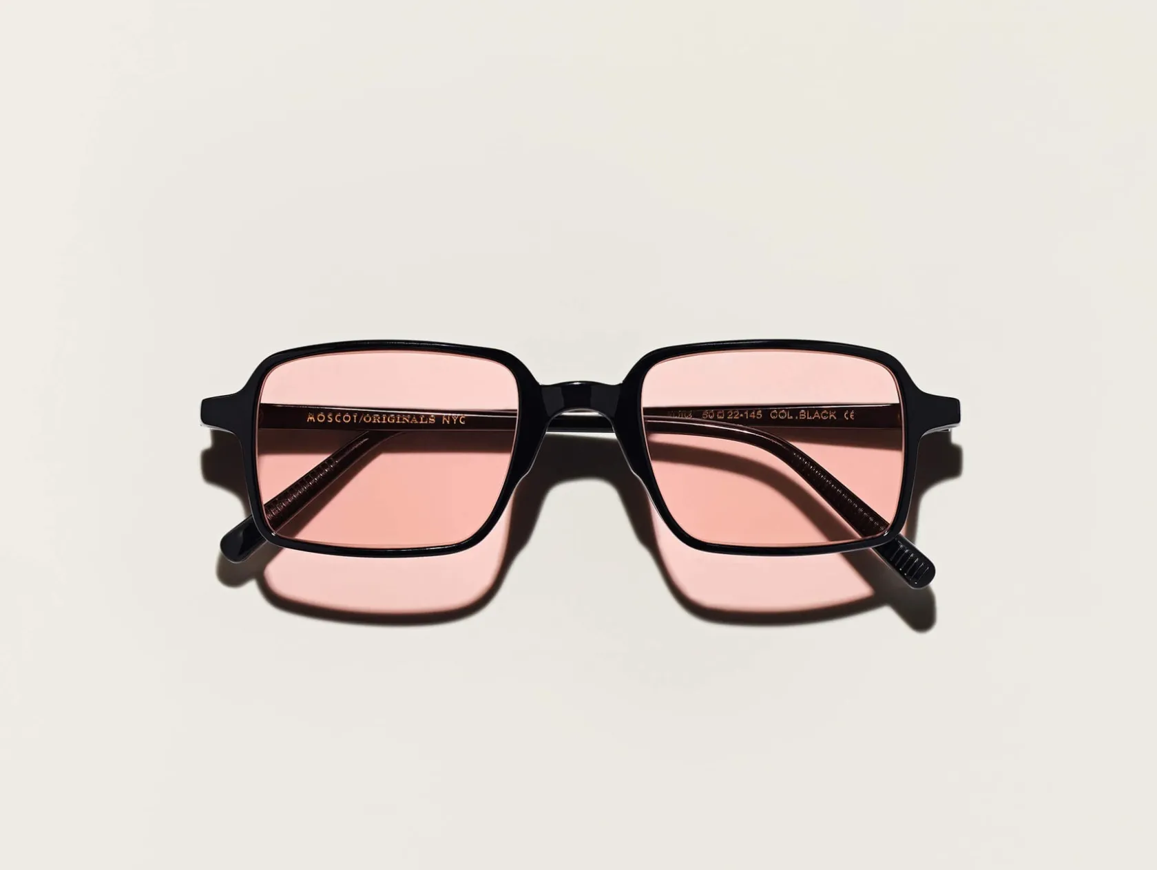 Moscot SHINDIG BLACK WITH CUSTOM MADE TINTS™