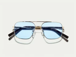 Moscot SHTARKER GOLD WITH CUSTOM MADE TINTS™