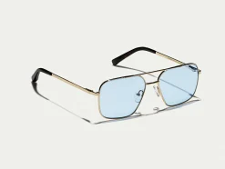 Moscot SHTARKER GOLD WITH CUSTOM MADE TINTS™