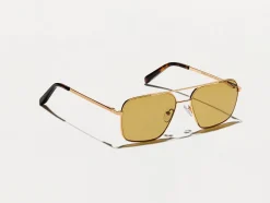 Moscot SHTARKER GOLD WITH CUSTOM MADE TINTS™